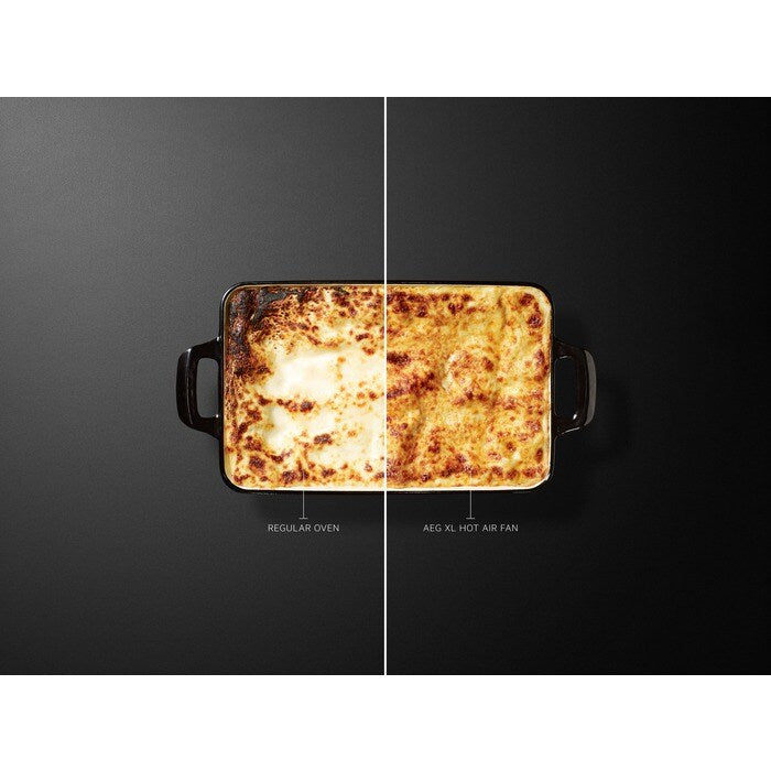 AEG 3000 Series BCX335R11M Surround Cook Electric Single Built in Oven with Retractable Dials in Stainless Steel