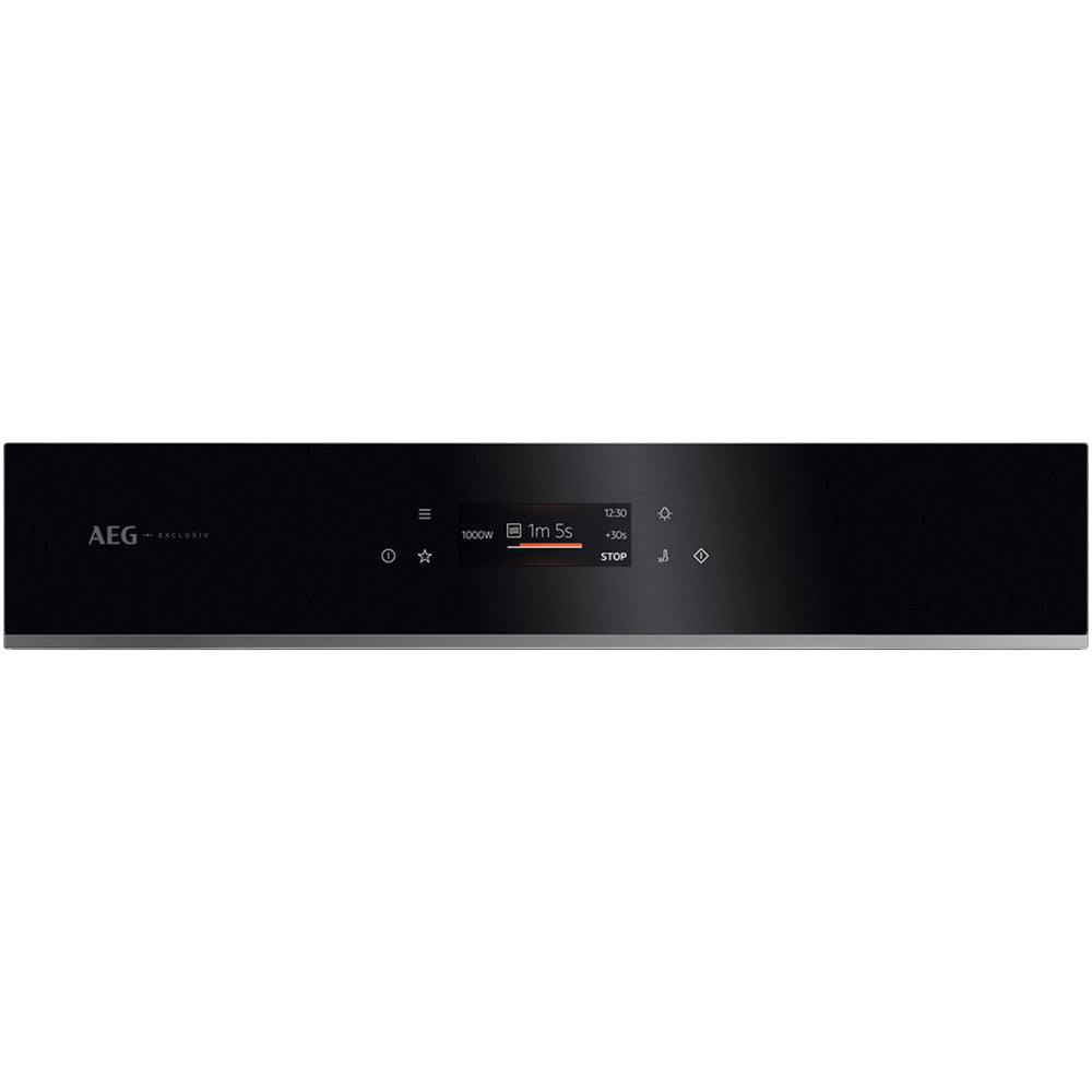 AEG Series 8000 GK7NK62FB MealAssist Built-In Compact Combination Microwave Oven Black