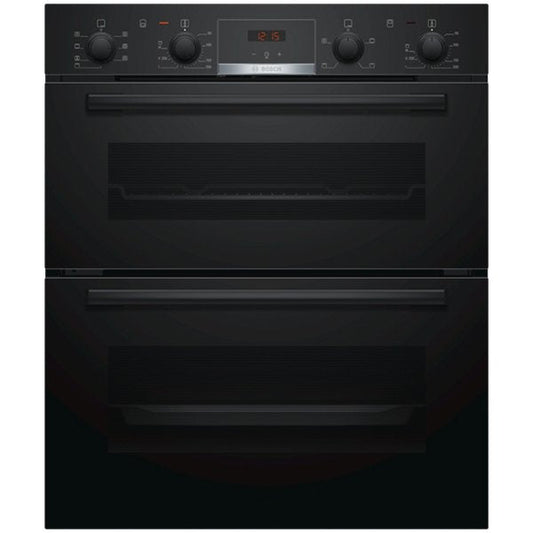 Bosch NBS533BB0B Serie 4 Built-under double oven Black