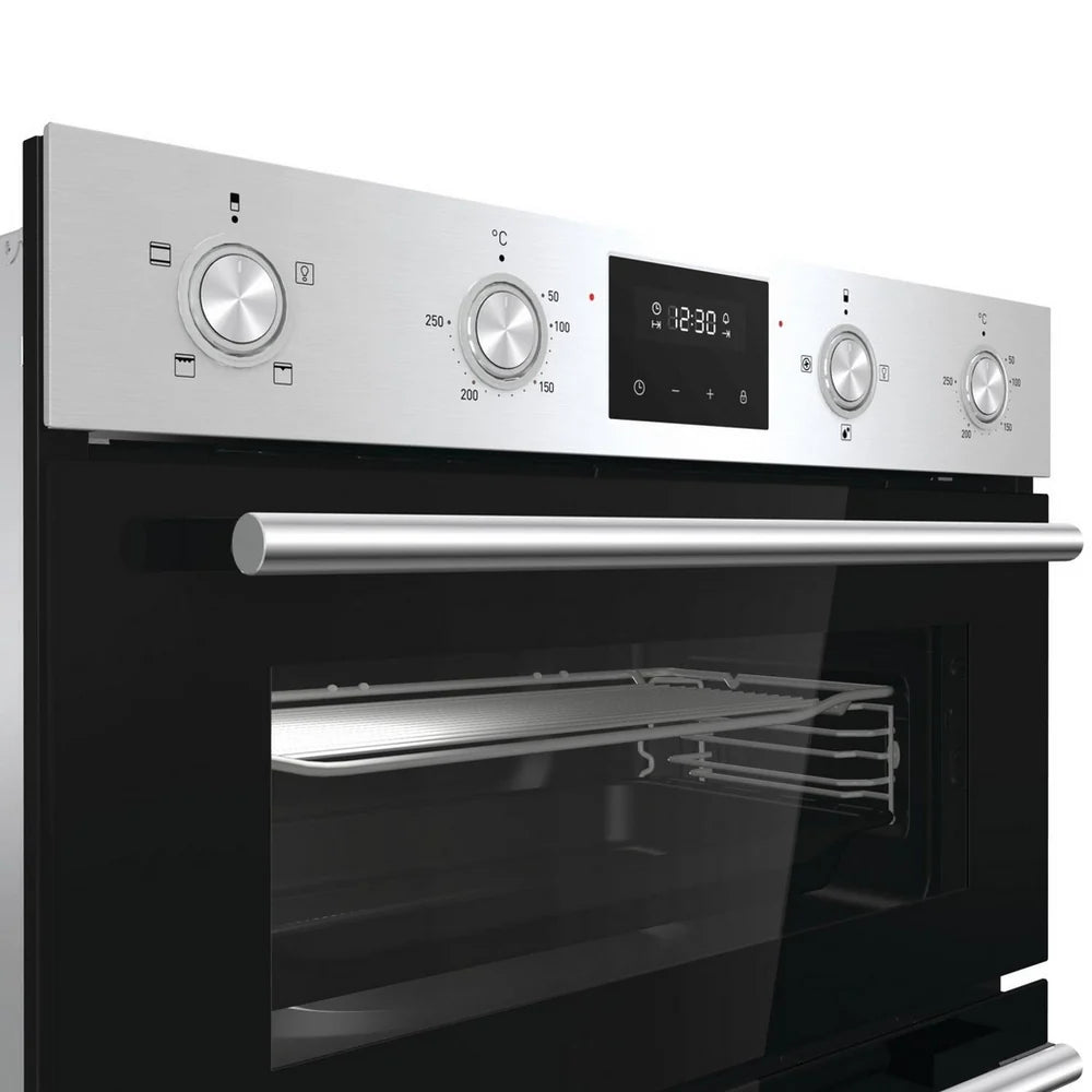 Hisense BID99222CXUK Built In Electric Double Oven Stainless Steel - A Rated