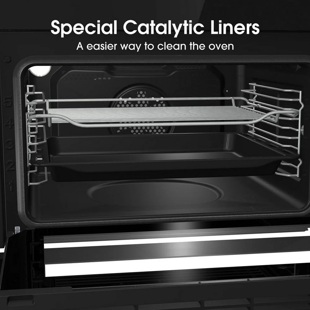 Hisense BID99222CXUK Built In Electric Double Oven Stainless Steel - A Rated