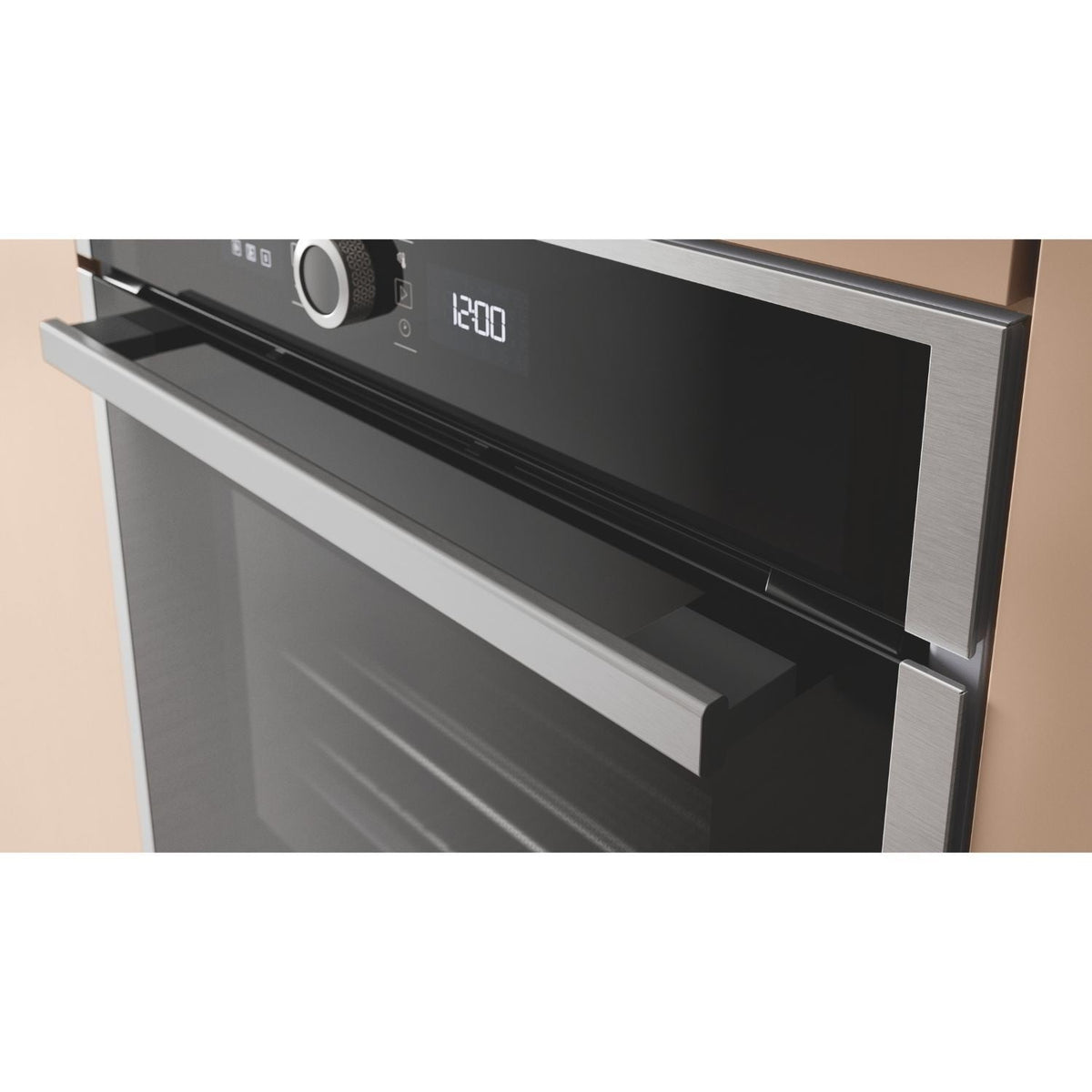 Hotpoint HOI4S8HM0XUK Built In Electric Single Oven With Air Fryer Stainless Steel