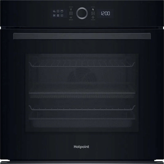 Hotpoint HOI4S8PM0BUK Class 4 60cm Built-In Single Pyrolytic Oven with Active Multiflow and Air Fry