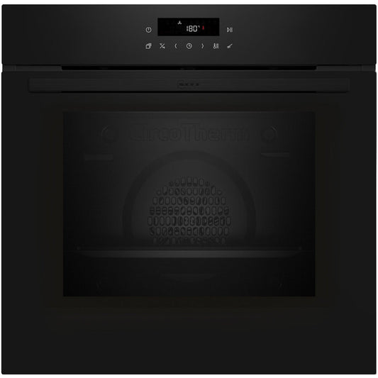 Neff B2CCJ7AK0B N30 60cm Built In Self Cleaning Electric single Oven Black