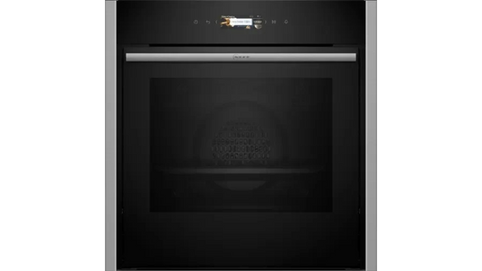 Neff B54CR31N0B N70 Slide and Hide Built-In Electric Single Oven Stainless Steel