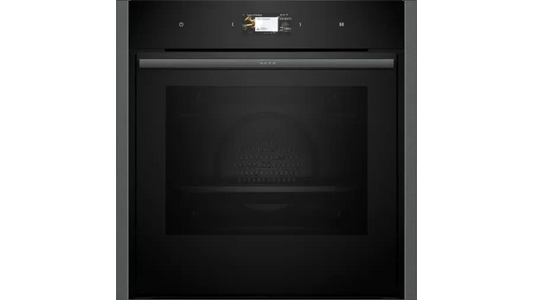 Neff B64CS71G0B N90 Slide and Hide Built-In Electric Single Oven Graphite