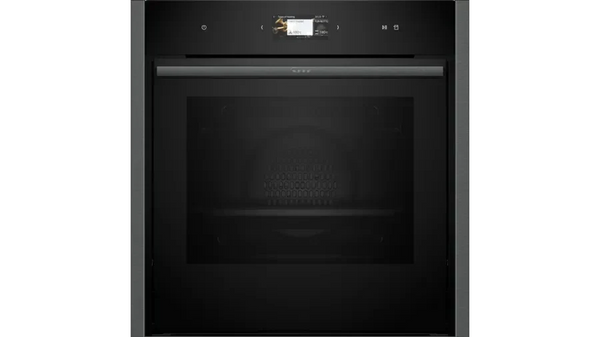 Neff B64VS71G0B N90 Slide and Hide Built-In Electric Single Oven Graphite