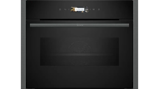 Neff C24MR21G0B N70 Built-In Compact Oven with Microwave Function Graphite