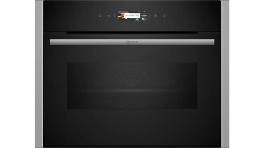 Neff C24MR21N0B N70 Built-In Compact Oven with Microwave Stainless Steel