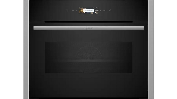Neff C24MR21N0B N70 Built-In Compact Oven with Microwave Stainless Steel