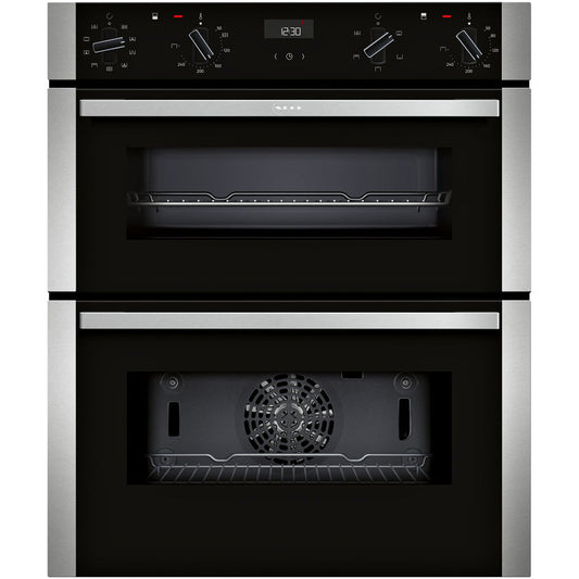 Neff J1ACE2HN0B N50 Built Under Electric Double Oven Stainless Steel